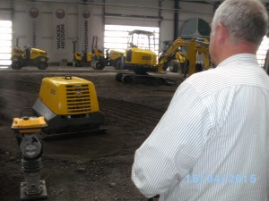 IMV München besucht Wacker Neuson