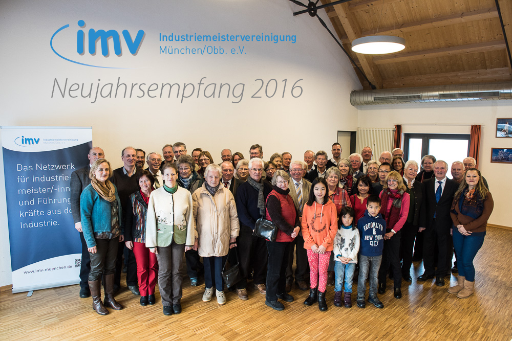 Neujahrsempfang 2016 IMV München & Obb.  |  Foto: Walter Glück